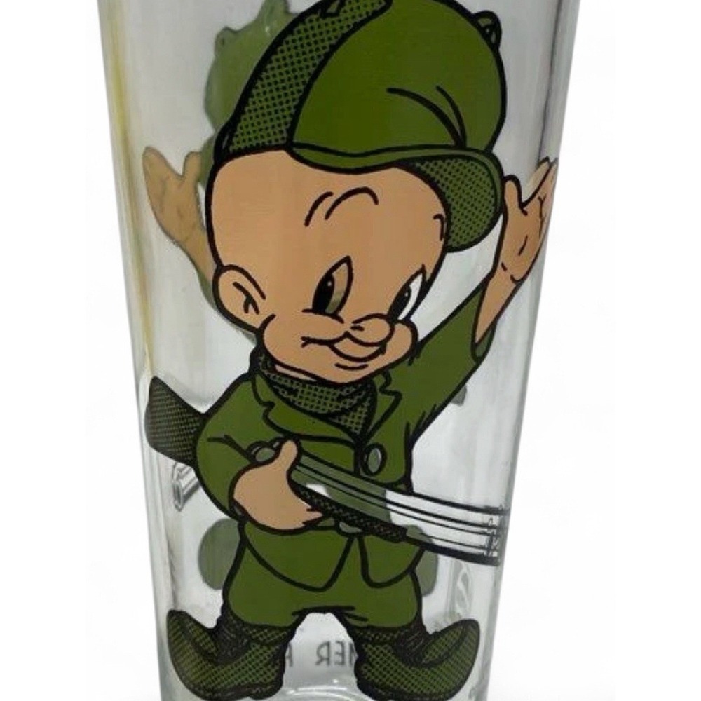 Pepsi Collector Series Glass Lot Batman Robin Yosemite Sam Elmer Fudd Vtg - Picture 6 of 6